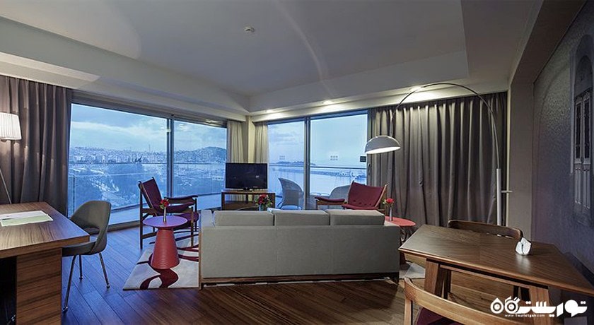  اتاق کینگ دلوکس با چشم انداز دریا هتل دابل تری هیلتون شهر کوش آداسی